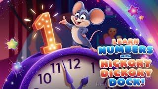 Hickory Dickory Dock | Learning Numbers with Nursery Rhymes Us,Song,Music,Baby.YouTube,Songs, Movie