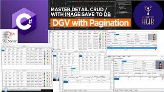 C# WinForms with SQL Server | Master-Detail CRUD Ops with Image Saving | Modal Popup Form  Part 1