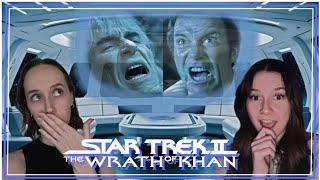 They've never watched Star Trek. And, uh, this happened... WRATH OF KHAN (1982) (II)