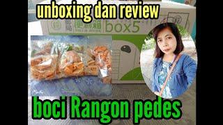 unboxing dan review boci Rangon ‼️enak dan segar