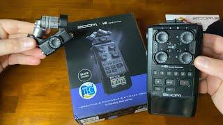ASMR | Unboxing Zoom H6 Handy Recorder with Sound Testing