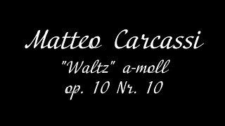 M. Carcassi "Waltz" Valse a-moll  op. 10 Nr. 10