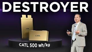 CATL's New 500wh/kg Battery is a DESTROYER! | Beyond Solid State