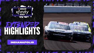 NASCAR Official Extended Highlights | NASCAR Xfinity Series from Indianapolis Motor Speedway