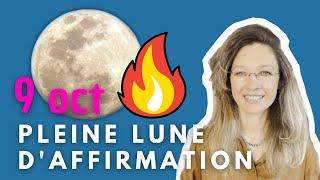 Pleine lune du 9 octobre : S'affirmer avec grâce