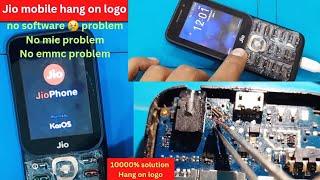 jio mobile hang on logo solution without software