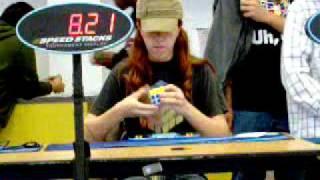 Chris Foster - 12.44 - Rubik's Cube solve