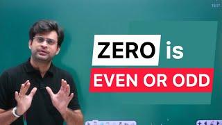 Zero is Even or Odd ? #aboutzero #viralmaths #zeroevenorodd #navneetsir