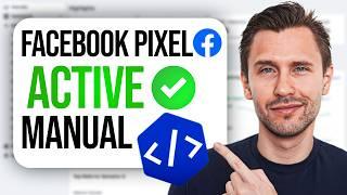 How to Set Up & Install the Facebook Pixel MANUALLY (Brand New 2024 Tutorial)