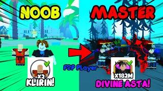 NOOB TO PRO Instantly in Anime Punching Simulator + Got Full Team Of DIVINE ASTA!! | Roblox!