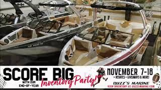 Score Big Inventory Party at Buzz's Marine