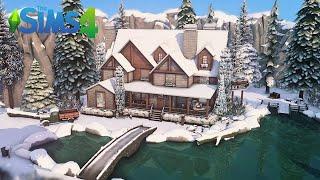 CHRISTMAS CABIN IN WINDENBURG ️ The Sims 4 Stop Motion