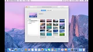 How to Change Desktop Background, Screen Saver, and Dock in macOS