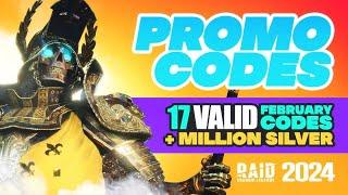 17 Freshest Raid Shadow Legends PROMO CODES ️FEBRUARY 2024 Raid Codes For New & All Players