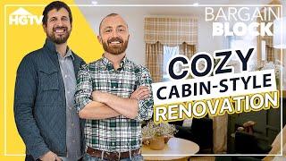 Amazing Cabin Style Remodel of DECREPIT House | Bargain Block | HGTV