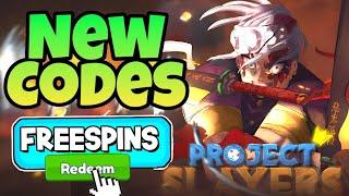 ALL NEW WORKING CODES FOR PROJECT SLAYERS IN 2024! ROBLOX PROJECT SLAYERS CODES