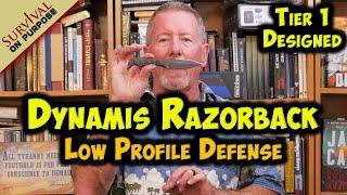 Tier 1 Combat Knife Review - Dynamis Razorback - Designed By Dom Raso