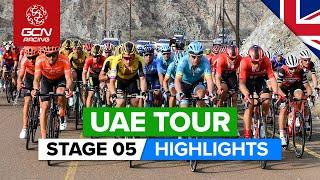 UAE Tour Stage 5 Highlights | Al Ain › Jebel Hafeet