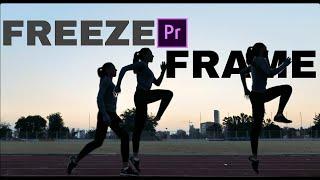 FREEZE FRAME clone effect I premiere pro I 2021