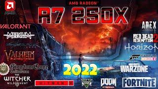 AMD Radeon R7 250x  in 25 GAMES        |  (2022- 2023)