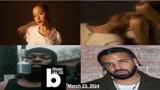 Billboard Hot 100 Top Singles This Week (March 23, 2024)