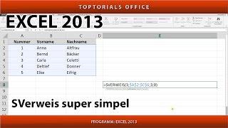 SVerweis super simpel (Excel)