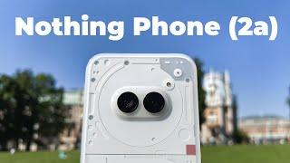 Обзор Nothing Phone 2a: глифы и необычный дизайн