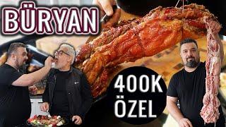 YAPTIĞIM EN ZOR ET "BÜRYAN" (Mangalda Büryan Kuyu Kebabı) 400.000 ABONE ÖZEL VİDEOSU