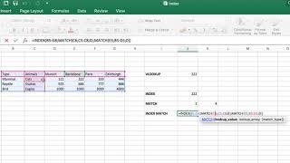 VLOOKUP & INDEX MATCHING in 5 minutes