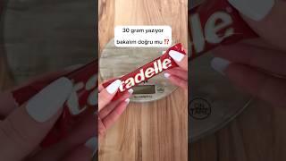 Tadelle 30 Gram yazıyor acaba doğru mu ⁉️