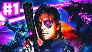 Far Cry 3: Blood Dragon DLC - Gameplay Walkthrough Part 1 - Prologue and Mission 1 (PC)