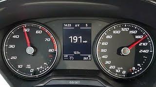 SEAT Arona 1.0 TSI 85 kW: acceleration 0 - 191 km/h