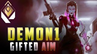 DEMON1 - GIFTED AIM | VALORANT MONTAGE #HIGHLIGHTS