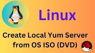 YUM Repo Setup from ISO | RedHat  | AppStream & BaseOS YUM Repository from ISO  #linux