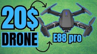 Is This 20$ DRONE Any GOOD? (E88 pro)