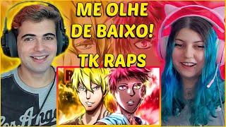 Reagindo ao Rap: Me Olhe de Baixo (Akashi e Nash Gold) Feat @Flash Beats / TK RAPS REACT