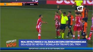 Real Estelí derrotó 2-1 al Águila en Copa Centroamericana