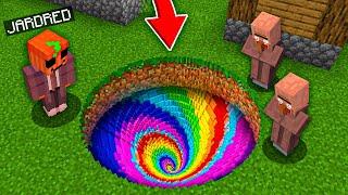 APARECÍO UN AGUJERO ARCOIRIS EN MINECRAFT