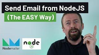 Send Email from NodeJS The Easy Way!