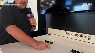 InfoComm 2022: Evoko Features Kleeo Desk Manager, Smart Desk-Booking Device for the Hybrid Workplace