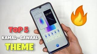 TOP 5 Awesome MIUI 12 LockScreen  Customization Theme For Any Redmi & POCO Smartphones 