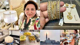 Beti ke Gold jewellery shopping || Pakisan ja rahi hoon ?|| Mubarak hoo || proud parents 