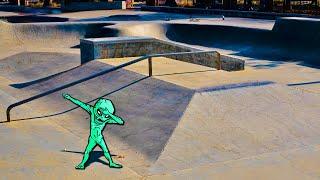 WAS THIS SKATEPARK BUILT BY ALIENS?!