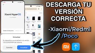 COMO DESCARGAR LA VERSIÓN ORIGINAL DE HYPEROS PARA CUALQUIER XIAOMI