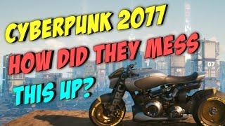 Cyberpunk 2077 Driving is the WORST