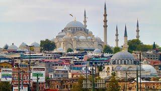 Мечеть Сулеймание (Süleymaniye Camii), Стамбул. Могила Султана Сулеймана и Хюррем Султан.