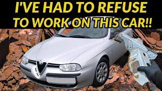 I HAD TO REFUSED TO REPAIR THIS CAR!