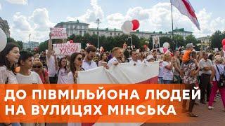 Марш Свободы в Беларуси | Выступ Лукашенко | Протесты в Беларуси 2020 | Жыве Беларусь