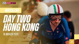 LIVE - Day Two Hong Kong, China | 2024 Tissot UCI Track Cycling Nations Cup