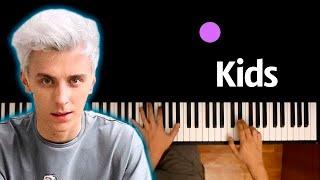 @A4a4a4a4  - KIDS ● караоке | PIANO_KARAOKE ● ᴴᴰ + НОТЫ & MIDI